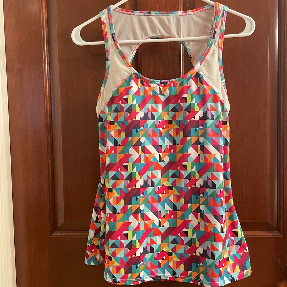 Fabletics multi color tank top